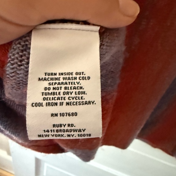 Ruby Rd. Multicolor Knit Top - Picture 4 of 4